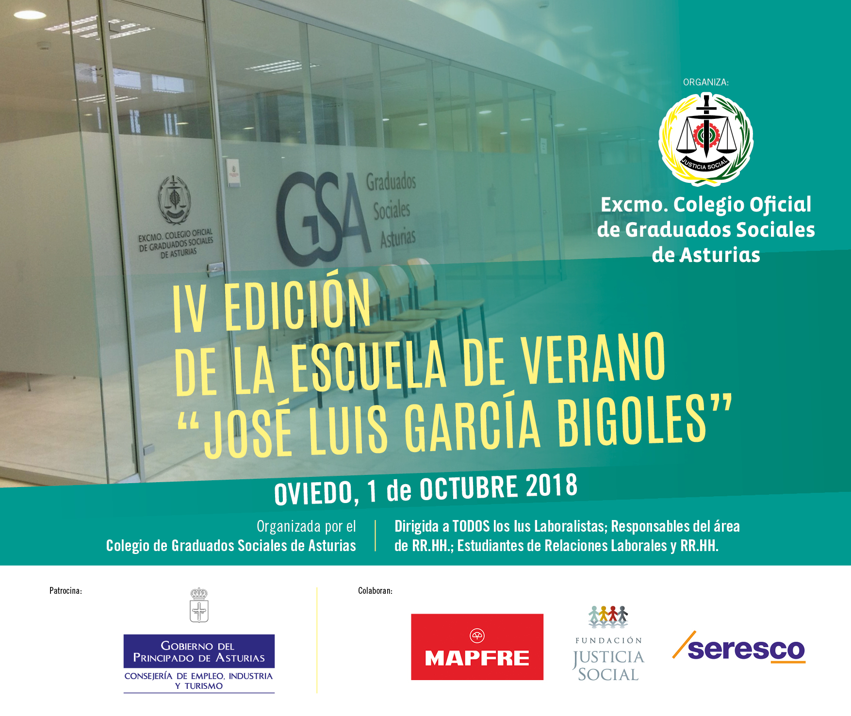 Cartel IV Escuela Verano Imagen